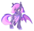 Size: 1024x922 | Tagged: safe, artist:centchi, oc, oc only, oc:midnight mist, bat pony, pony, deviantart watermark, female, mare, obtrusive watermark, simple background, solo, transparent background, watermark