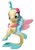 Size: 1440x2048 | Tagged: safe, princess skystar, hippocampus, merpony, seapony (g4), g4, my little pony: the movie, adorable face, brushable, cute, dorsal fin, female, fin, fin wings, fins, fish tail, flower, flower in hair, flowing mane, flowing tail, irl, jewelry, necklace, open mouth, open smile, pearl necklace, photo, skyabetes, smiling, solo, tail, toy, wings