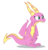 Size: 5000x5200 | Tagged: safe, artist:dragonchaser123, scales (g4), dragon, g4, my little pony: friendship is magic, the hearth's warming club, absurd resolution, dragoness, female, simple background, sitting, solo, transparent background, vector