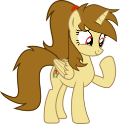 Size: 2000x2070 | Tagged: safe, artist:sovfleetfoot, edit, vector edit, oc, oc only, oc:katya ironstar, alicorn, pony, alicorn oc, braid, cute, cyrillic, high res, russian, simple background, solo, transparent background, vector