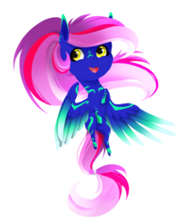 Size: 1947x2369 | Tagged: safe, artist:oneiria-fylakas, oc, oc only, oc:feather song, pegasus, pony, chibi, female, mare, rainbow power, simple background, solo, transparent background