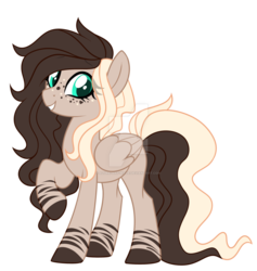 Size: 1024x1081 | Tagged: safe, artist:azure-art-wave, oc, oc only, pegasus, pony, deviantart watermark, female, mare, simple background, solo, transparent background, watermark