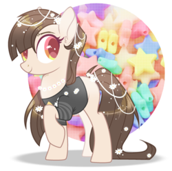 Size: 1973x1957 | Tagged: safe, artist:cloud-fly, oc, oc only, earth pony, pony, clothes, female, mare, raised hoof, shirt, simple background, solo, transparent background
