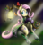 Size: 963x1000 | Tagged: safe, alternate version, artist:dfectivedvice, artist:sepiakeys, color edit, edit, fluttershy, bird, pegasus, pony, g4, cloak, clothes, colored, female, lantern, shoes, solo