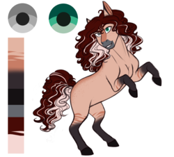 Size: 1739x1572 | Tagged: safe, artist:blackblood-queen, oc, oc only, oc:primrose, pony, female, heterochromia, rearing, reference sheet, simple background, smiling, solo, white background