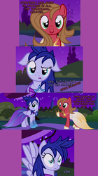 Size: 1280x2286 | Tagged: safe, artist:nightmaremoons, oc, oc only, oc:pun, oc:star glance, earth pony, pony, ask pun, ask, clothes, dress, female, mare, night, show accurate