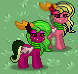 Size: 159x150 | Tagged: safe, artist:kabelpodtehpony, oc, oc:ponysona, changeling, pony, pony town, changeling oc, reformed