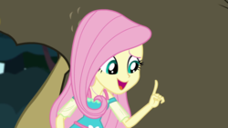 Size: 1280x720 | Tagged: safe, screencap, fluttershy, equestria girls, g4, my little pony equestria girls: better together, stressed in show, stressed in show: fluttershy, female, geode of fauna