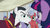 Size: 1920x1080 | Tagged: safe, screencap, chancellor neighsay, frying pan (g4), silver waves, twilight sparkle, alicorn, earth pony, pegasus, pony, unicorn, friendship university, g4, season 8, background pony, female, las pegasus resident, male, mare, raised eyebrow, stallion, twilight sparkle (alicorn)