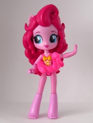 Size: 1125x1500 | Tagged: safe, artist:whatthehell!?, pinkie pie, equestria girls, g4, my little pony equestria girls: better together, beach, clothes, doll, equestria girls minis, feet, floaty, irl, photo, swimsuit, toy