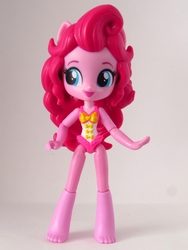 Size: 1125x1500 | Tagged: safe, artist:whatthehell!?, pinkie pie, equestria girls, g4, my little pony equestria girls: better together, barefoot, beach, clothes, doll, equestria girls minis, feet, irl, photo, swimsuit, toy