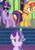 Size: 1000x1414 | Tagged: safe, sci-twi, starlight glimmer, sunset shimmer, twilight sparkle, pony, unicorn, equestria girls, g4, equestria girls ponified, ponified, twilight's castle, unicorn sci-twi