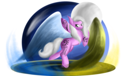 Size: 2871x1785 | Tagged: safe, artist:miragepotato, oc, oc only, oc:alikatl, pegasus, pony, moon, simple background, solo, transparent background, wings