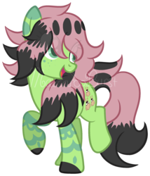 Size: 1616x1886 | Tagged: safe, artist:macaroonburst, oc, oc only, oc:daybreak lily, earth pony, pony, female, mare, simple background, solo, transparent background