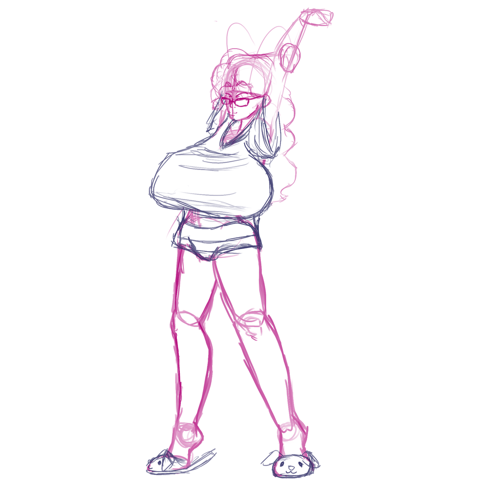 big bunny slippers