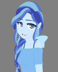 Size: 872x1073 | Tagged: safe, artist:fantasygerard2000, oc, oc only, oc:azura brush, equestria girls, g4, clothes, equestria girls-ified, female, simple background, smiling, solo