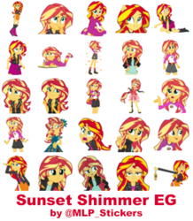Size: 364x418 | Tagged: safe, artist:mlpcreativelab, sunset shimmer, equestria girls, equestria girls specials, g4, my little pony equestria girls, my little pony equestria girls: better together, my little pony equestria girls: forgotten friendship, my little pony equestria girls: friendship games, my little pony equestria girls: legend of everfree, my little pony equestria girls: rainbow rocks, camp everfree outfits, clothes, crystal gala, dress, geode of empathy, ponied up, telegram sticker