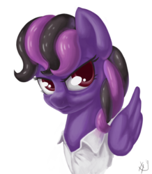 Size: 1959x2246 | Tagged: safe, artist:sharpy, oc, oc only, pegasus, pony, bust, clothes, commission, lab coat, portrait, simple background, solo, transparent background