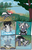 Size: 3500x5406 | Tagged: safe, artist:virmir, oc, oc only, oc:virmare, oc:virmir, pony, comic:nature walk, absurd resolution, butt, cape, clothes, comic, faceplant, fire, forest, hypnosis, kaa eyes, leaves, plot, pond, solo, species swap, swirly eyes