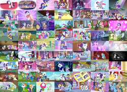 Size: 5914x4276 | Tagged: safe, edit, edited screencap, screencap, applejack, coco pommel, flash magnus, fluttershy, hoity toity, pinkie pie, princess platinum, radiance, rainbow dash, rarity, somnambula, spike, sweetie belle, twilight sparkle, alicorn, dragon, pony, unicorn, a canterlot wedding, a dog and pony show, a hearth's warming tail, bats!, boast busters, dragon quest, fame and misfortune, filli vanilli, forever filly, g4, green isn't your color, hearth's warming eve (episode), it ain't easy being breezies, keep calm and flutter on, magical mystery cure, make new friends but keep discord, power ponies (episode), ppov, rarity investigates, rarity takes manehattan, scare master, shadow play, simple ways, sisterhooves social, sleepless in ponyville, suited for success, sweet and elite, tanks for the memories, testing testing 1-2-3, the cart before the ponies, the cutie re-mark, the gift of the maud pie, the return of harmony, the ticket master, too many pinkie pies, absurd resolution, alternate hairstyle, butterfly wings, collage, compilation, detective rarity, female, male, mane six, mare, power ponies, punk, raripunk, that pony sure does love dresses, twilight sparkle (alicorn), wall of tags