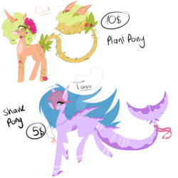 Size: 1024x1024 | Tagged: safe, artist:adoptables-4you, artist:chaospuschel, oc, oc only, original species, plant pony, pony, shark pony, adoptable, fantasy, simple background, solo, transparent background