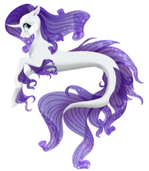 Size: 2164x2480 | Tagged: safe, artist:oneiria-fylakas, rarity, pony, seapony (g4), g4, female, high res, mare, seaponified, seapony rarity, simple background, solo, species swap, transparent background