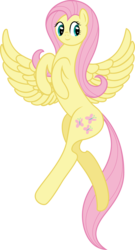Size: 2561x4755 | Tagged: safe, artist:mfg637, fluttershy, pony, g4, .svg available, female, flying, simple background, solo, svg, transparent background, vector