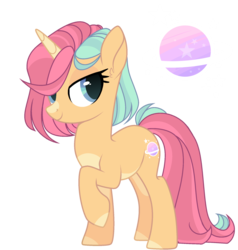Size: 1900x2000 | Tagged: safe, artist:enifersuch, oc, oc only, oc:celestial sphere, pony, unicorn, base used, female, mare, offspring, simple background, solo, transparent background