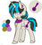 Size: 954x1020 | Tagged: safe, artist:king-justin, oc, oc only, oc:banjo strings, pony, guitar, male, simple background, solo, stallion, transgender, white background