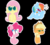 Size: 1024x922 | Tagged: safe, artist:amethystcutey, applejack, fluttershy, pinkie pie, rainbow dash, earth pony, pegasus, pony, g4, faic, female, mare