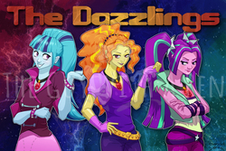 Size: 2700x1800 | Tagged: safe, artist:tadpoledraws, adagio dazzle, aria blaze, sonata dusk, equestria girls, g4, obtrusive watermark, the dazzlings, watermark