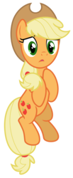 Size: 3656x8861 | Tagged: safe, artist:estories, applejack, earth pony, pony, g4, absurd resolution, female, simple background, solo, transparent background, vector