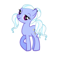 Size: 712x756 | Tagged: safe, artist:splitty-bases, edit, editor:mlppony123, sugarcoat, earth pony, pony, g4, base used, bedroom eyes, curly hair, equestria girls ponified, female, missing accessory, ponified, ponytail, ponytails, simple background, solo, white background