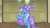 Size: 1255x706 | Tagged: safe, screencap, trixie, pony, unicorn, g4, road to friendship, cape, chest, clothes, female, grin, hat, mare, raised hoof, smiling, solo, stage, trixie's cape, trixie's hat