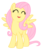 Size: 3092x3704 | Tagged: safe, artist:estories, fluttershy, pegasus, pony, g4, ^^, cute, eyes closed, female, high res, mare, shyabetes, simple background, solo, transparent background, vector