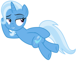 Size: 4096x3295 | Tagged: safe, artist:amarthgul, trixie, pony, unicorn, g4, road to friendship, .ai available, .svg available, draw me like one of your french girls, female, mare, on side, simple background, solo, transparent background, vector
