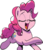 Size: 328x384 | Tagged: safe, artist:pencils, idw, official comic, pinkie pie, earth pony, pony, friendship is magic #69, g4, spoiler:comic, background removed, simple background, transparent background