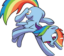Size: 461x408 | Tagged: safe, artist:pencils, idw, official comic, rainbow dash, pegasus, pony, g4, spoiler:comic, spoiler:comic69, background removed, female, mare, open mouth, simple background, solo, transparent background