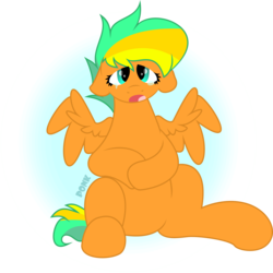 Size: 2011x2009 | Tagged: safe, artist:ponkus, oc, oc only, oc:mango tango (ponkus), pegasus, pony, crying, cute, female, high res, mare, open mouth, sad, simple background, solo, transparent background, vector