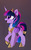 Size: 713x1160 | Tagged: safe, artist:magnaluna, twilight sparkle, alicorn, pony, g4, alternate hairstyle, chest fluff, colored wings, colored wingtips, crown, cute, ear fluff, ethereal mane, female, fluffy, gray background, happy, hoof fluff, jewelry, looking at something, looking up, mare, open mouth, regalia, simple background, smiling, solo, tail jewelry, tiara, twiabetes, twilight sparkle (alicorn), wing fluff