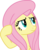 Size: 4018x4961 | Tagged: safe, artist:melodismol, fluttershy, pegasus, pony, g4, absurd resolution, female, frown, grumpy, inkscape, simple background, solo, transparent background, vector