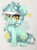 Size: 600x814 | Tagged: safe, artist:agletka, lyra heartstrings, pony, unicorn, g4, chest fluff, cute, ear fluff, female, looking at you, lyrabetes, mare, simple background, sitting, smiling, solo, transparent background