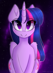 Size: 2153x2932 | Tagged: safe, artist:imbirgiana, twilight sparkle, alicorn, pony, g4, blushing, cute, female, high res, looking at you, mare, smiling, solo, twiabetes, twilight sparkle (alicorn)