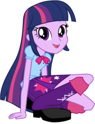 Size: 8312x10809 | Tagged: safe, artist:famousmari5, twilight sparkle, equestria girls, g4, absurd resolution, clothes, female, leg warmers, legs, open mouth, pleated skirt, shoes, simple background, skirt, solo, transparent background, twilight sparkle (alicorn)