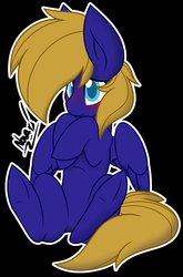 Size: 1402x2123 | Tagged: safe, artist:floof horse, oc, oc only, oc:cloud quake, pegasus, pony, blushing, simple background, solo