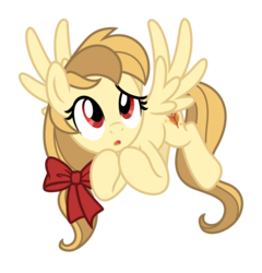 Size: 2635x2748 | Tagged: safe, artist:estories, oc, oc only, oc:alice goldenfeather, pony, g4, cute, female, flying, high res, mare, ocbetes, simple background, solo, transparent background, vector