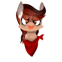 Size: 4000x4000 | Tagged: safe, artist:velvet rose, pony, female, happy, looking at you, mare, simple background, solo, transparent background