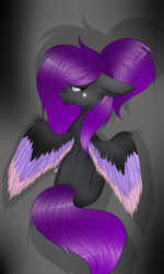 Size: 1024x1701 | Tagged: safe, artist:hestiay, oc, oc only, oc:meiko, pegasus, pony, art, drawing, original character do not steal, solo