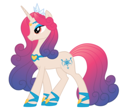 Size: 946x844 | Tagged: safe, artist:roze23, princess amore, pony, unicorn, g4, crown, female, jewelry, mare, regalia, simple background, solo, transparent background, vector