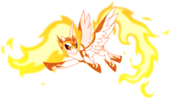 Size: 9918x5740 | Tagged: safe, artist:fruft, daybreaker, alicorn, pony, a royal problem, g4, .svg available, absurd resolution, angry, female, flying, mare, pointing, simple background, solo, transparent background, vector